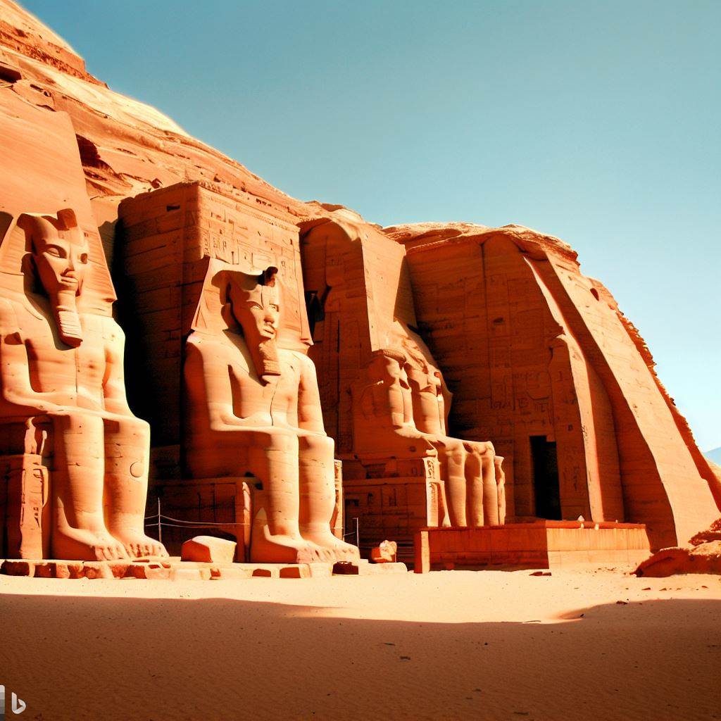 معبد أبو سنبل معجزة الهندسة والفن المصري القديم