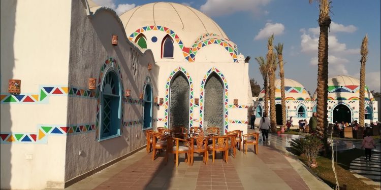 قرية نوبية تقليدية