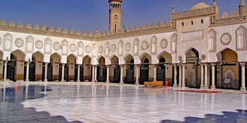متى بنى المسجد الازهر